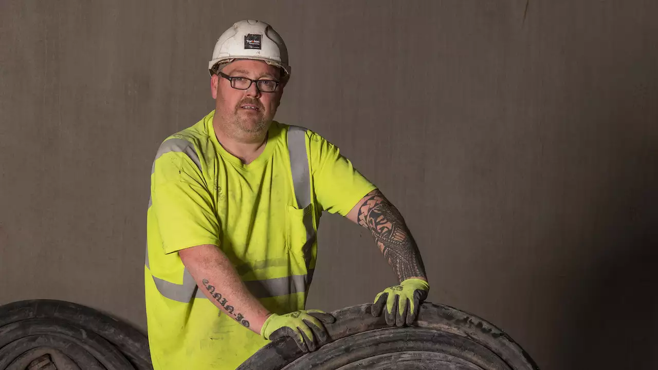 Photo of a worker