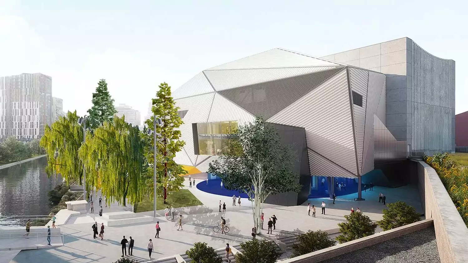 The Factory external view render