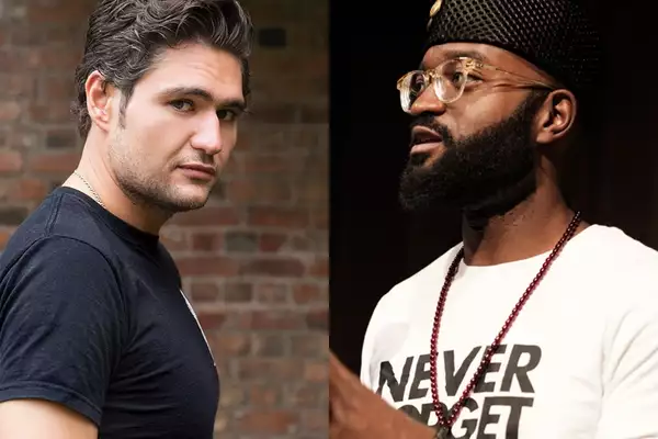 Photo of  Inua Ellams and Javaad Alipoor