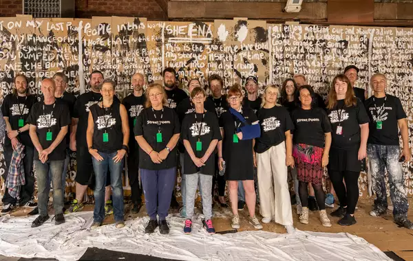 The creators of Manchester Street Poem