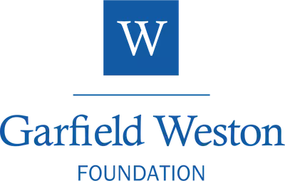 The Garfield Weston Foundation logo in blue text
